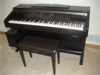 Yamaha Clavinova, 54x24x36, w/Bench