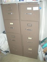 4 Drawer Filing Cabinets (2), Letter Size