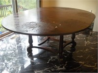 Table w/1 Leaf, 56/77x56x30