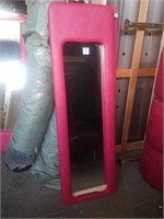3 padded mirror Hangings approximately 6 feet