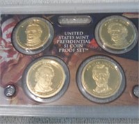 Proof U.S. Mint Presidential Coin Set