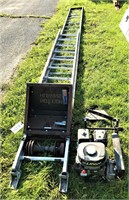 TranzSporter Ladderator Shingle Ladder w/ Engine