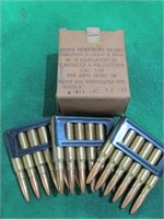 18 ROUNDS 7.35 ITALIAN AMMO IN ORIGINAL BOX