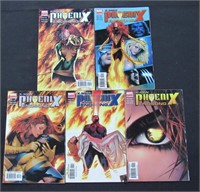 (5) 2005 Marvel X-Men : Phoenix Endsong Comic Book