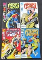 (4) 1994 Marvel Adventures of Cyclops & Phoenix
