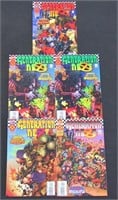 (5) 1995 Marvel Generation Next Comic Books