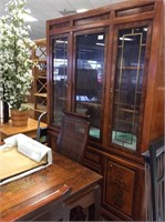 Asian dining table and China cabinet