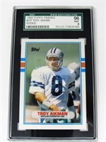 1989 TOPPS TRADED #70T TROY AIKMAN, ROOKIE: