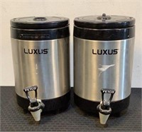 (2) Fetco 1 Gal Thermal Coffee Dispensers