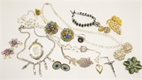 Vintage Costume Jewelry & Rosary