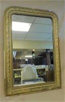 Louis Philippe Style Gilt Mirror.