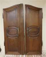 Louis XV Style Oak Doors.
