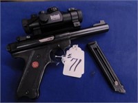 Ruger, Mark III Target, 22LR Auto, w/Scope -