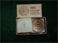 1984 JD calendar medallion