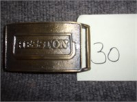 1st edition Hesston buckle, rare to find