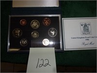 1986 Royal Mint UK proof coin collection