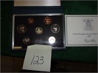 1987 Royal Mint UK proof coin collection