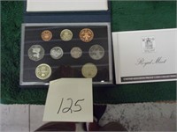 1989 Royal Mint UK proof coin collection