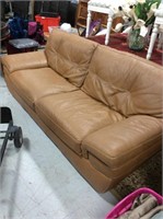 Natuzzi leather couch
