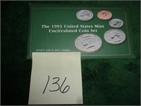 1993 uncirculated mint set, Phill/Den
