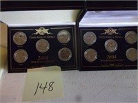 2 sets of 2004 state quarters