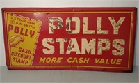 SST Polly Stamps ad sign Rare