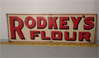 DST Rodkey's Flour ad sign