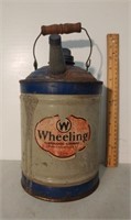 Wheeling kerosene fuel can