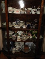 Lot #2556 - Entire Contents of China cabinet