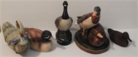 Lot #2583 - Qty of ceramic and resin decoys in