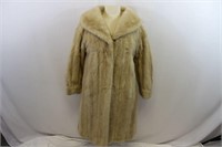 Florence Stieber's Vintage Cream Mink Fur Coat