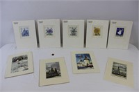 Dorothy Lloyd Griffiths Etchings & Watercolors