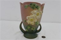 Vintage Roseville Pottery Anemone Floral Vase
