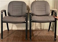 2 Armed Reception Chairs