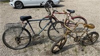3 Bicycles