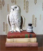 Owl on Books Decanter