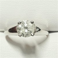 Certified 10K  Diamond(1.1Ct,I1,G) Ring