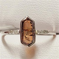 $2000 10K  Chocolate Diamond(1.1ct) Ring