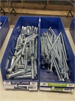 Hex and Carriage Bolts - 2 bins