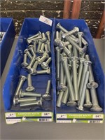 Carriage Bolts - 2 bins