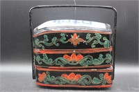 Antique Chinese Tiered Wedding Box