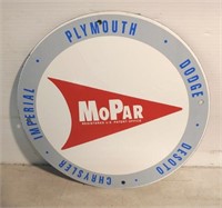 SSP MoPar Automotive ad sign