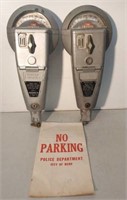 2 Duncan Parking meters