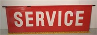 DST hanging Service sign ad