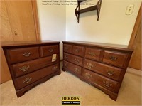 2 Solid Wood Chests