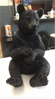 Hi-line gifts Black bear statue