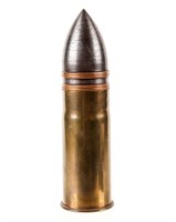 37 MM Hotchkiss Brass Case  With Bullet