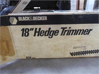 18" Black & Decker electric trimmer
