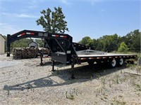 2008 Load Max 20’ Flatbed Trailer