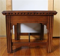 Small cherry finish  occasional table